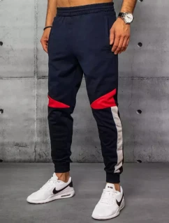 Pánské tmavě modré tepláky Dstreet model 21963190 - FashionStreet