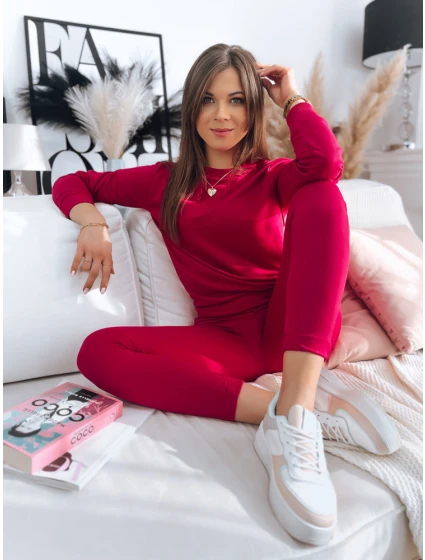 MILIAN fuchsiová dámská tepláková souprava Dstreet model 21967804 - FashionStreet