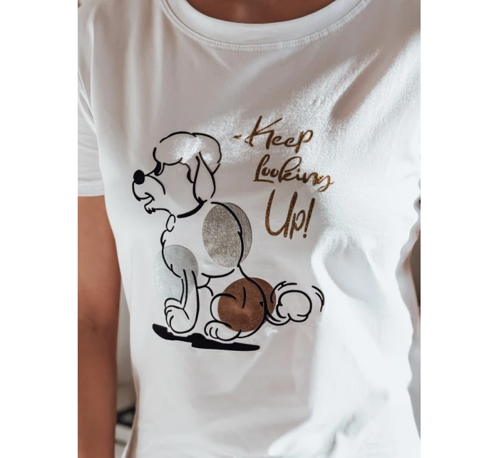 Dámské tričko s bílé Dstreet model 21984251 - FashionStreet Dámské tričko s bílé Dstreet model 21984251 - FashionStreet