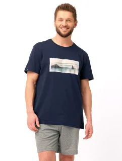 Pánské pyžamo MNS model 20874715 B25 kr/r M2XL - Key