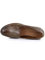 Dámske lakované topánky lords beige Potocki 19337