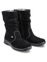 RIEKER W RKR130 zateplené kožené čižmy RIEKER W RKR130 zateplené kožené čižmy