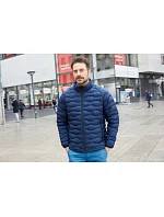 JN Lehká pánská prošívaná bunda 02. black model 22530739 - Daiber JN Lehká pánská prošívaná bunda 02. black model 22530739 - Daiber
