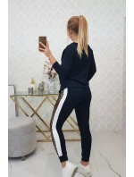 Sada s leopardím potlačou v námorníckej modrej Sada s leopardím potlačou v námorníckej modrej