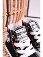 Dětské Tenisky Vysoké Se Zipem BIG STAR model 21545343 Černé - Big Star Shoes