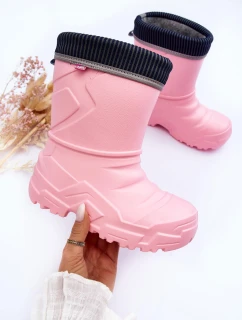 Dziecięce Kalosze Ocieplane Befado 162Y307 Różowe