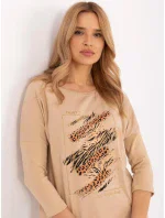 Blúzka CLM BZ 0052.37 camel Blúzka CLM BZ 0052.37 camel