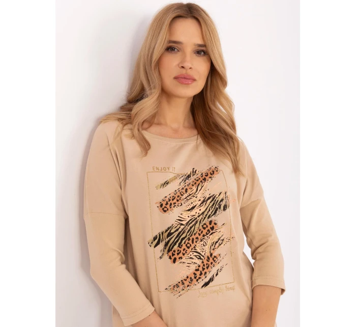 Blúzka CLM BZ 0052.37 camel Blúzka CLM BZ 0052.37 camel