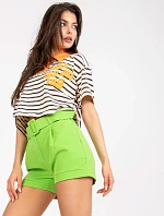 DHJ šortky SN 15776.01P svetlo zelená