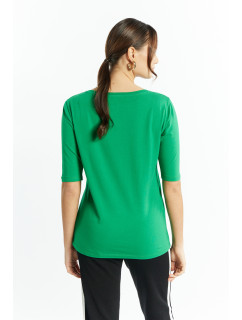 Monnari Tričká Dámske tričko s nápisom Bottle Green