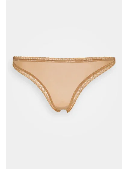 Dámske tangá QD3763E BO8 bronzová - Calvin Klein