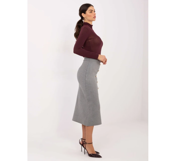 Dámská sukně PM SD model 21915140 šedá - FPrice
