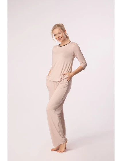 BLÚZKA MARGOT 3/4 RUŽOVÁ