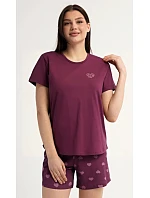Dámské pyžamo šortky model 22405555 - Vienetta Dámské pyžamo šortky model 22405555 - Vienetta