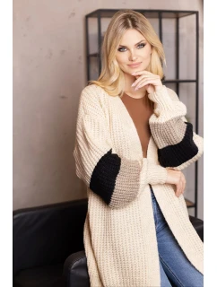 Sveter na zapínanie model 188773 PeeKaBoo