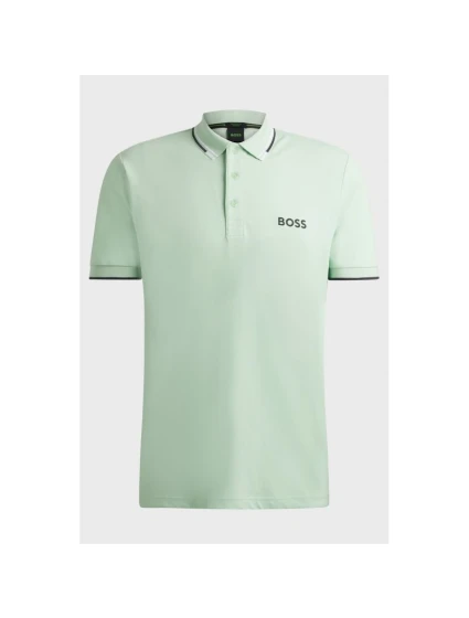 Pánska polokošeľa Boss Paddy Pro Open Green Regular Fit Green (50469102-388)