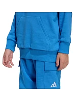 Dětská mikina Essentials s kapucí modrá model 22119445 - ADIDAS
