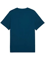 Pánske tričko Puma ESS Small No.1 Logo Tee(s) tyrkysové 682535 36 pánske
