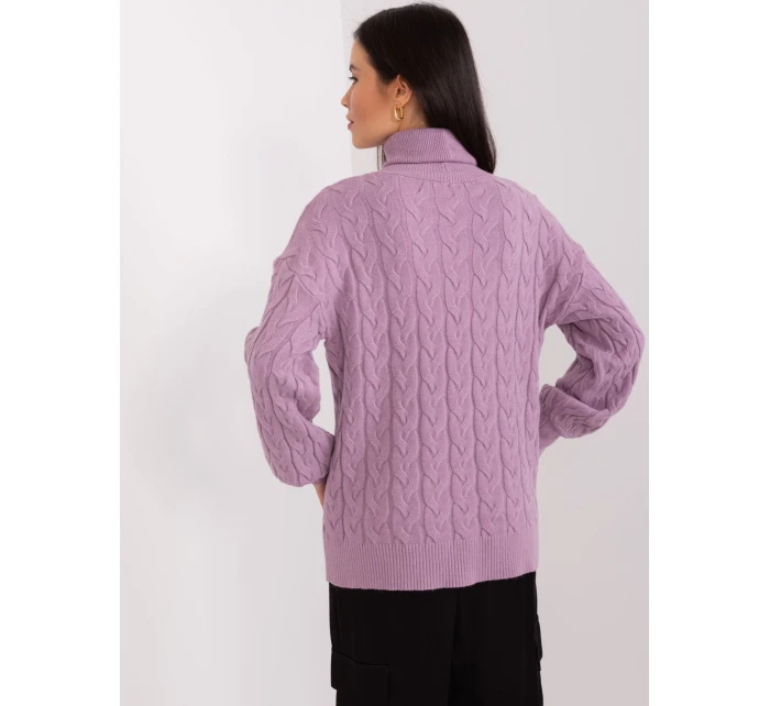 Sweter AT SW model 19034231 jasny fioletowy - FPrice