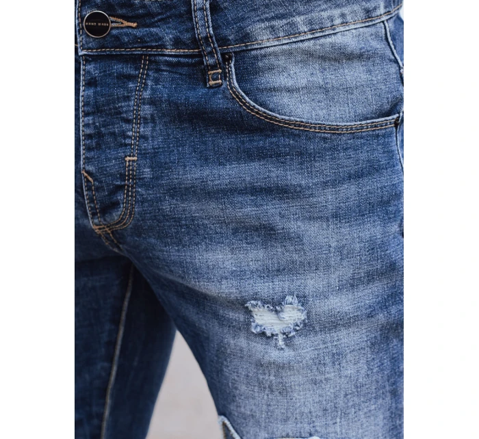 FashionStreet pánske modré džínsové nohavice UX4297