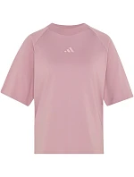 Dámske tričko adidas Kit Small Logo v pudrovo ružovej farbe KT0296
