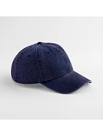 B 105 6 Panelová denim kšiltovka model 22456529 indigo - Beechfield B 105 6 Panelová denim kšiltovka model 22456529 indigo - Beechfield