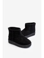 Dětské sněhové boty s podšívkou černé Big Star model 21637262 - Big Star Shoes Dětské sněhové boty s podšívkou černé Big Star model 21637262 - Big Star Shoes