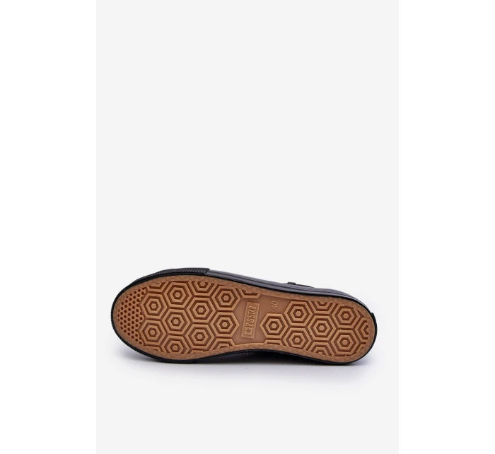 Mužské nízké tenisky Big Star model 21654607 Černé - Big Star Shoes