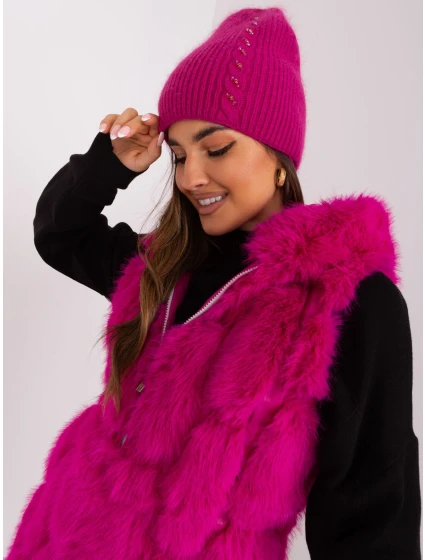 Czapka AT CZ model 21468359 fuksjowy - FPrice