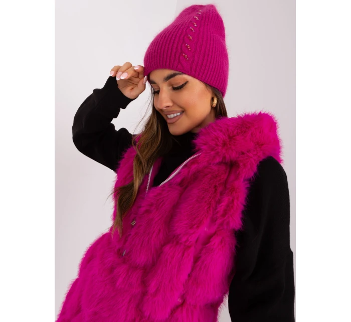 Czapka AT CZ model 21468359 fuksjowy - FPrice