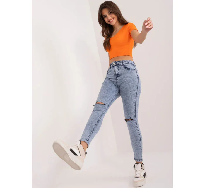 Spodnie jeans NM SP H32.12X niebieski