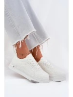 Dámské nízké tenisky Big Star – bílé | HI-POLY SYSTEM Dámské nízké tenisky Big Star – bílé | HI-POLY SYSTEM