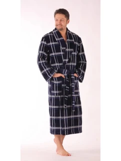 ACTION - Pánsky župan 21125900 tm. modrá s kočíkom - Vestis