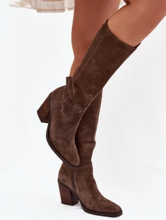 Topánky na podpätku model 223008 Krok vo veľkom štýle