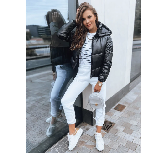 Dámska prešívaná bunda LOLAROSE black FashionStreet TY3684