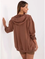 Hnedá dámska trojdielna základná súprava (7742)