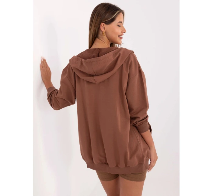 Hnedá dámska trojdielna základná súprava (7742)