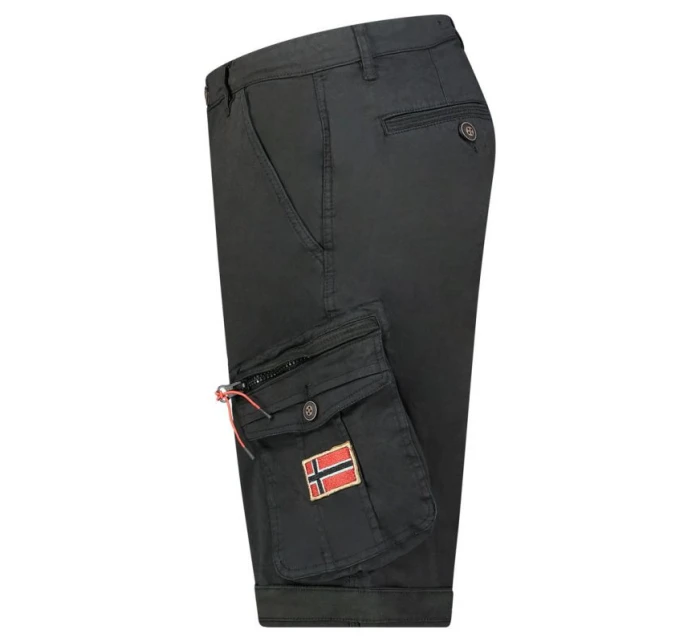 Zeměpisné Norsko Parento DB 317 M šortky SY1692H/GN-Black