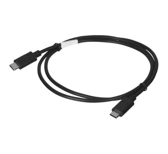 Kábel Lanberg CA-CMCM-10CU-0010-BK (USB typ C - USB typ C ; 1 m; farba čierna)