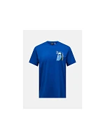 Pánské tričko PEAK PERFORMANCE M Explore Graphic Tee, modrá barva Pánské tričko PEAK PERFORMANCE M Explore Graphic Tee, modrá barva