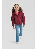 Fruit of the Loom Classic Kids Sweat Jacket Detská mikina s kapucňou 16.2045 heather grey
