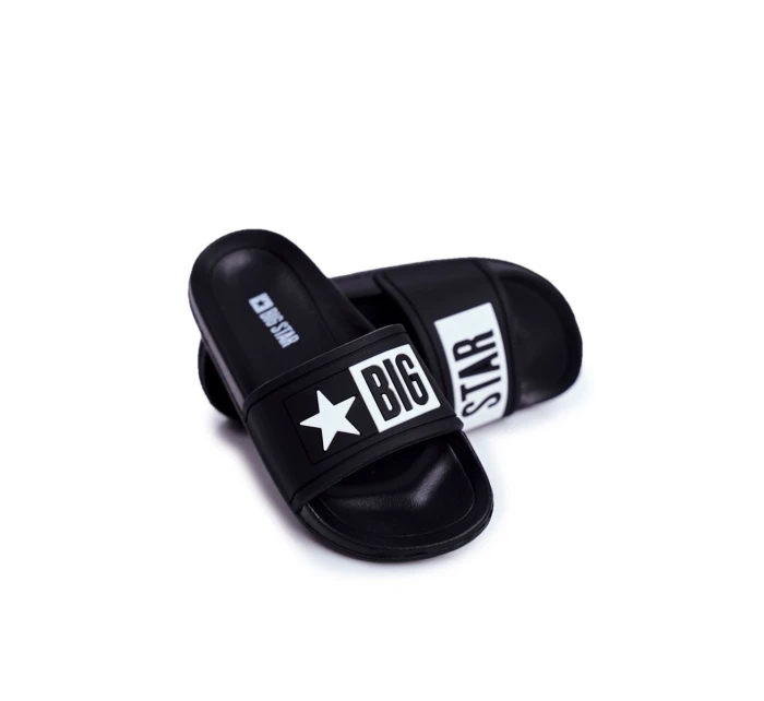 Klapki Dziecięce Big Star Czarne DD374150 Klapki Dziecięce Big Star Czarne DD374150