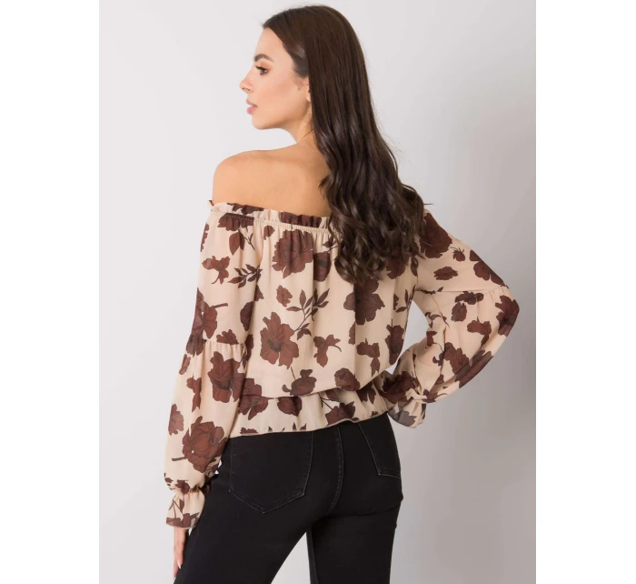 Blúzka DHJ BZ 15168.15P béžová Blúzka DHJ BZ 15168.15P béžová