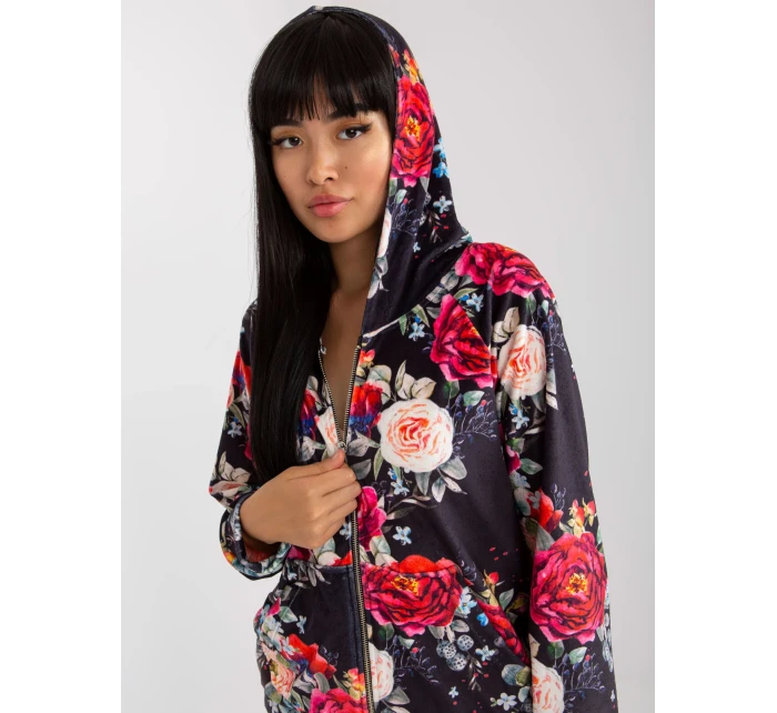 Mikina RV BL 8143.83P čierna a červená Mikina RV BL 8143.83P čierna a červená