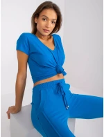 Tričko RV TS model 14820016 tmavě modrá - FPrice Tričko RV TS model 14820016 tmavě modrá - FPrice