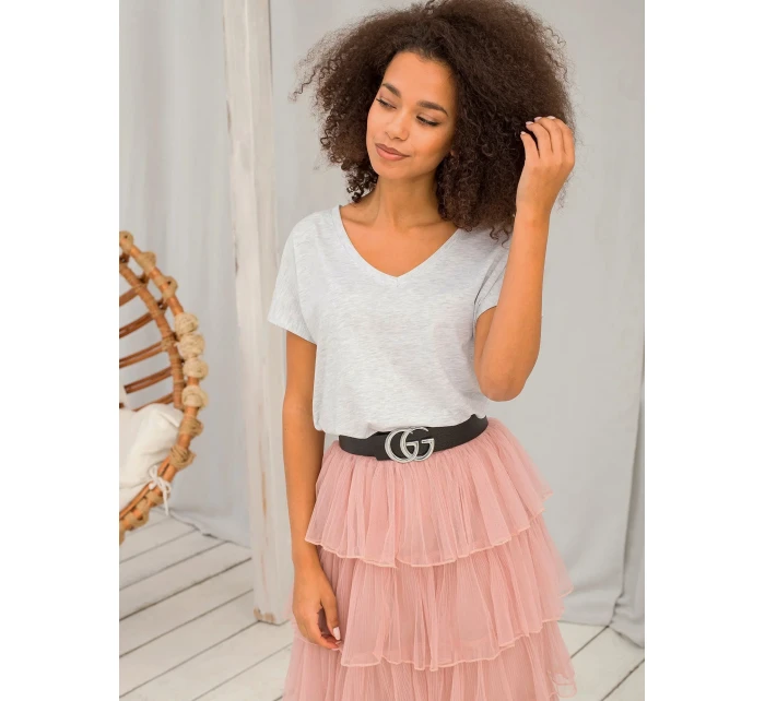 Tričko RV TS 4832.27P svetlo šedá Tričko RV TS 4832.27P svetlo šedá