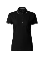 model 20632109 plain polokošile dámská černá - MALFINI, a.s. model 20632109 plain polokošile dámská černá - MALFINI, a.s.