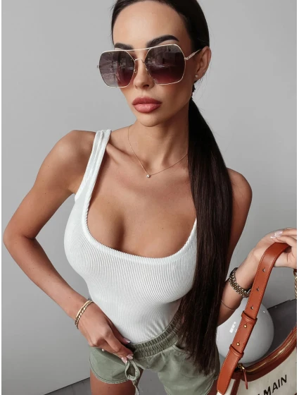 Dámske body 279091 ecru - Ola Voga Dámske body 279091 ecru - Ola Voga