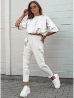 FashionStreet ecru dámsky set BIRWEETS AY1052