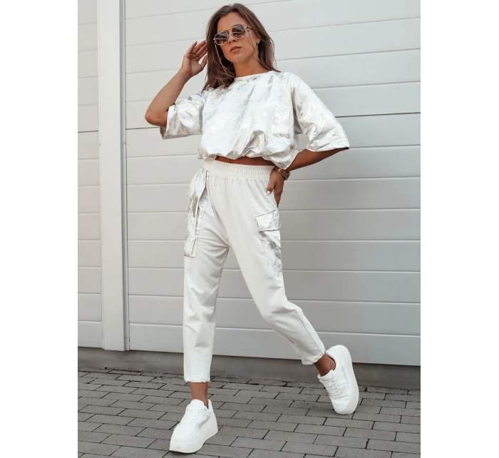 FashionStreet ecru dámsky set BIRWEETS AY1052